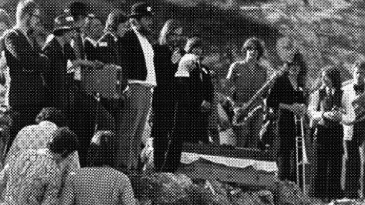 »Flint«-Begräbnis 1971