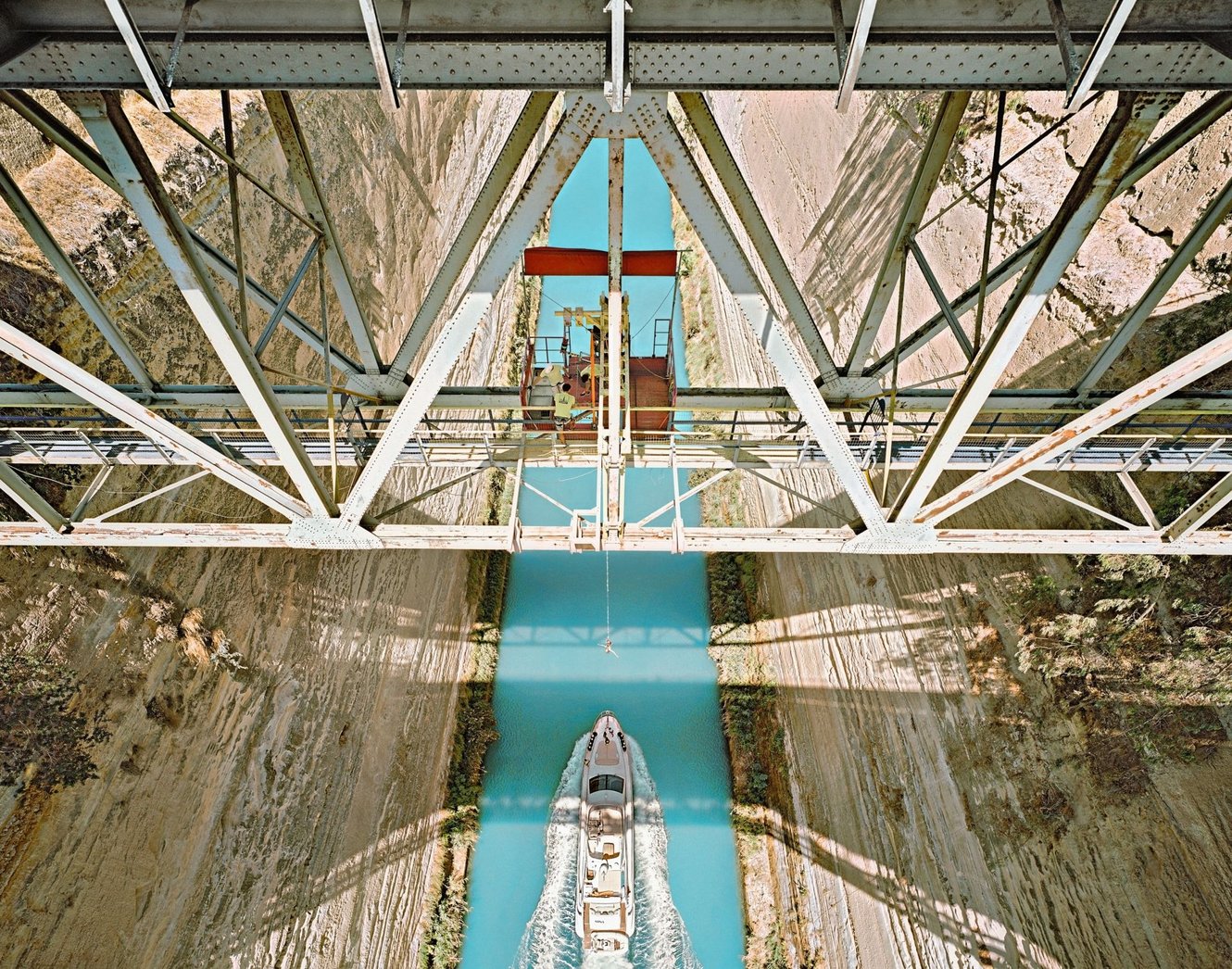 Kanal von Korinth Isthmia, 2014, (c) Alfred Seiland