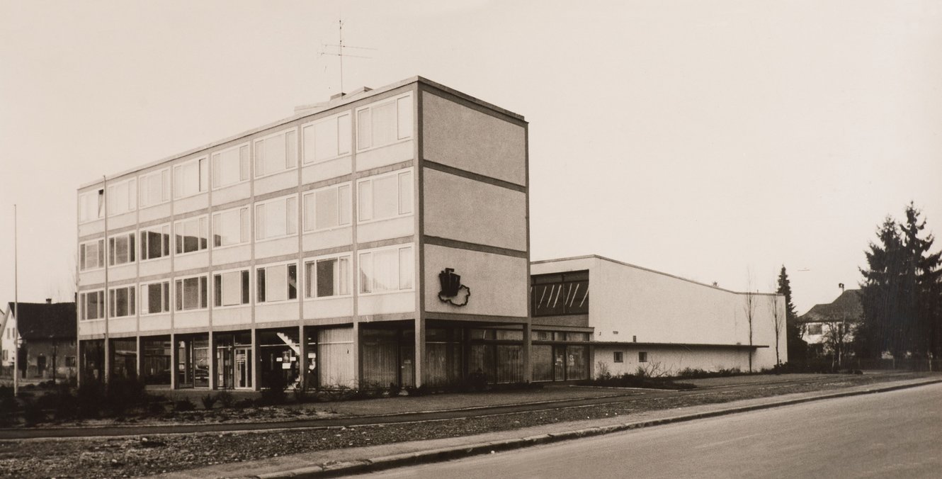 Österreichisches Gewerkschaftshaus in Bregenz (1955-1960), Adelheid Gnaiger (1916-1991), Engelmar Liebe (1932-1991) ©vorarlberg museum, Walter Gnaiger