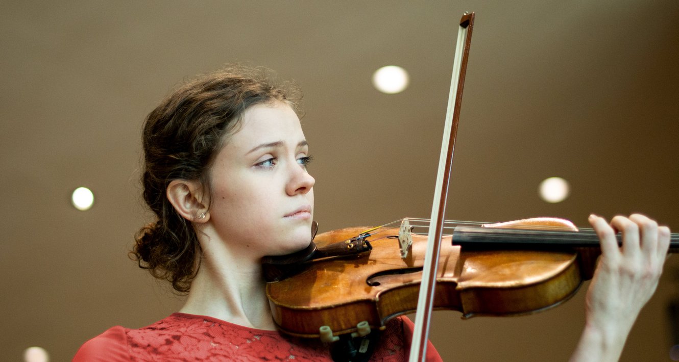 Konzert am Mittag, Violinklasse Karin-Regina Florey, Foto Victor Marin