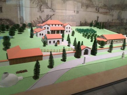 Architekturmodell einer Villa aus Sargans. Ehem. Ausstellung "Stadt-Land-Fluss", Foto: vorarlberg museum