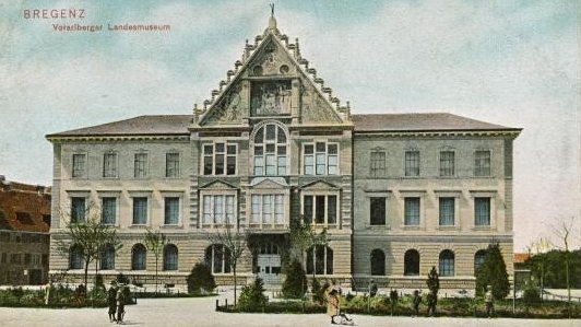 Der Museumsneubau bei seiner Eröffnung 1906, Foto: volare 