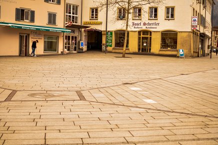 Marktplatz Dornbirn, 30.03.2020, Foto: Harry Dona