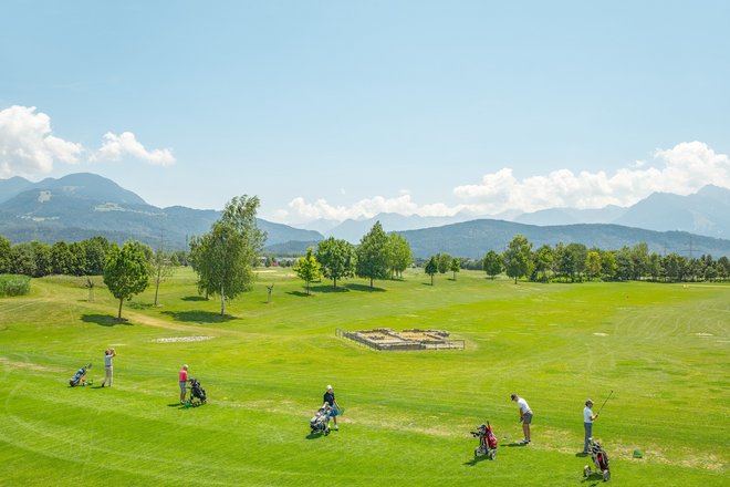 Alfred Seiland Driving Range und Römisches Badehaus (Golfclub Montfort), Rankweil, Österreich, 2019
