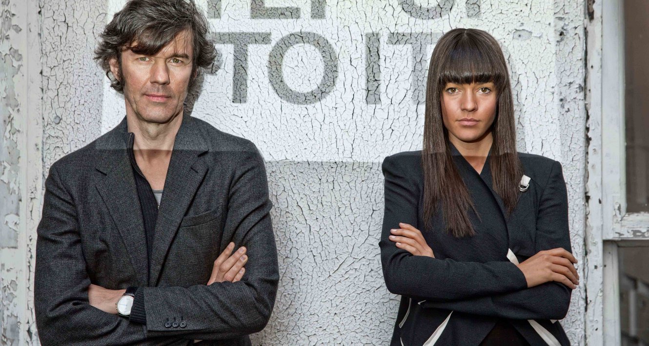 Stefan Sagmeister & Jessica Walsh, Porträt, 2013, Foto: John Madere
