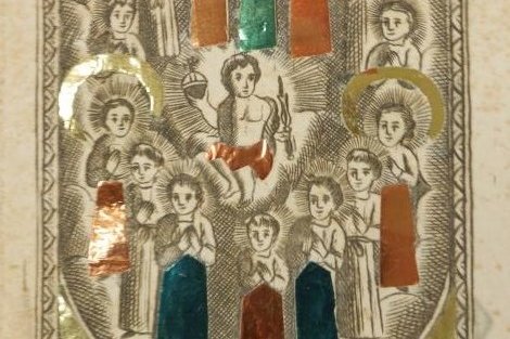 Erscheinung der heiligen vierzehn Nothhelfer im Frankenthal